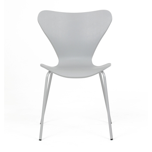 Jídelní židle, šedá, plast, CT-X7034 GREY