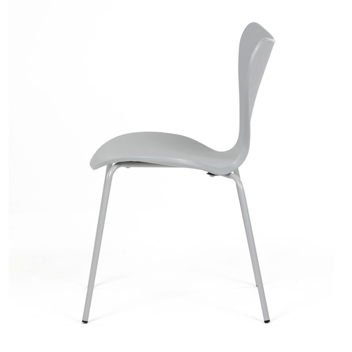 Jídelní židle, šedá, plast, CT-X7034 GREY