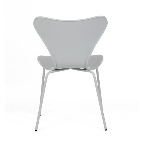 Jídelní židle, šedá, plast, CT-X7034 GREY
