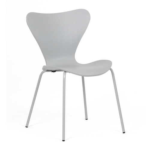 Jídelní židle, šedá, plast, CT-X7034 GREY