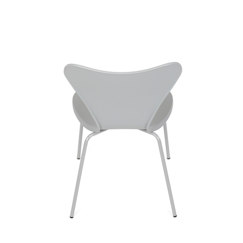 Jídelní židle, šedá, plast, CT-X7034 GREY