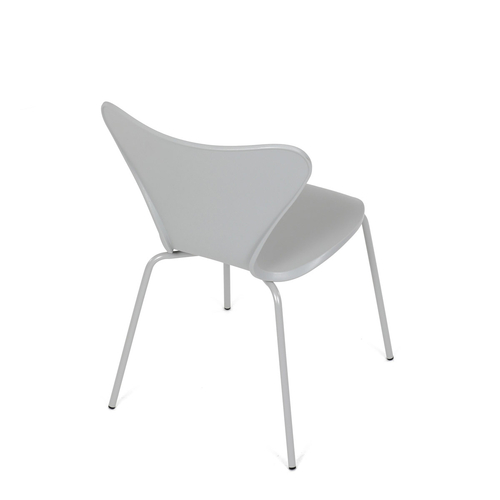Jídelní židle, šedá, plast, CT-X7034 GREY