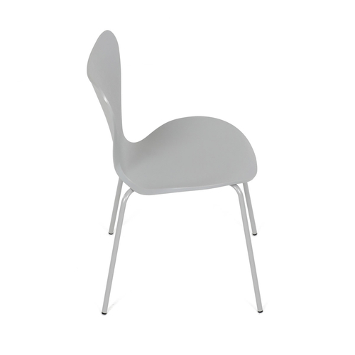 Jídelní židle, šedá, plast, CT-X7034 GREY