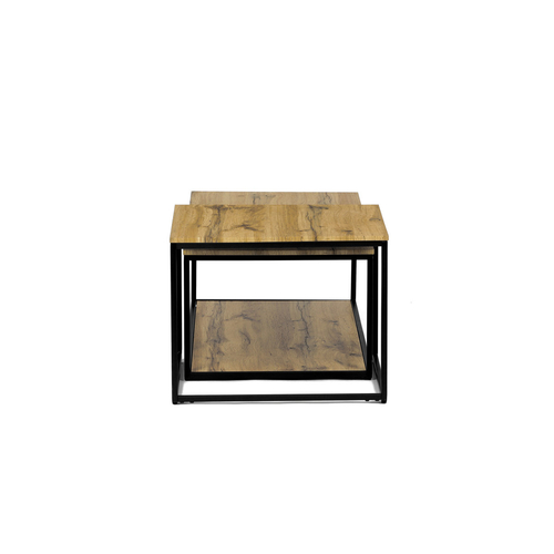 Konferenční stolek 100x50x35cm, mdf, divoký dub, CT-X7123 OAK