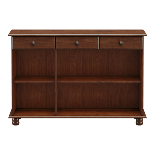 Příborník 3 dveře + 3 zásuvky RUBI tmavě hnědá