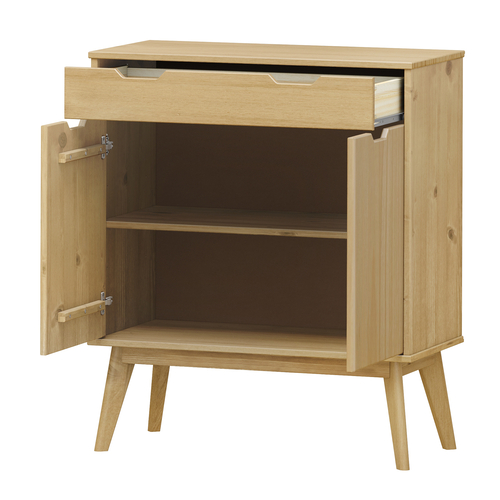 Komoda 2 dveře + 1 zásuvka BONITO vosk