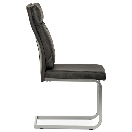 Jídelní židle, šedá, látka vintage, DCH-459 GREY3