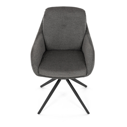 Jídelní židle, šedá, látka, DCH-P3174 GREY2