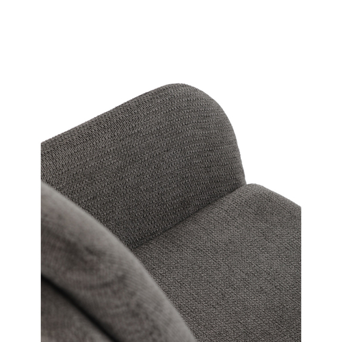 Jídelní židle, šedá, látka, DCH-P3174 GREY2