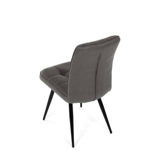 Jídelní židle, šedá, látka vintage, DCL-D1250 GREY3