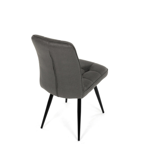 Jídelní židle, šedá, látka vintage, DCL-D1250 GREY3