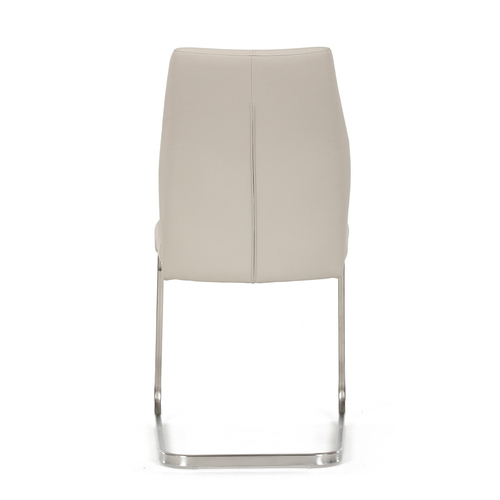 Jídelní židle, krémová, ekokůže, DCL-D1277 CRM