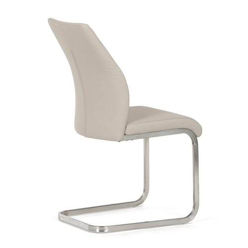 Jídelní židle, krémová, ekokůže, DCL-D1277 CRM