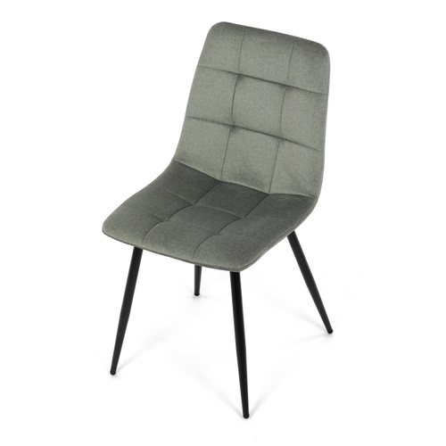 Jídelní židle, zelená, sametová látka, DCL-X7015 GRN2