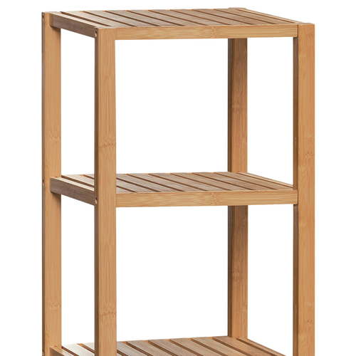 Regál, masiv, hnědá, DR-011-3