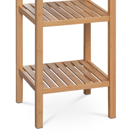 Regál, masiv, hnědá, DR-011-3