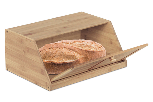 Box na pečivo - bambusový, barva přírodní