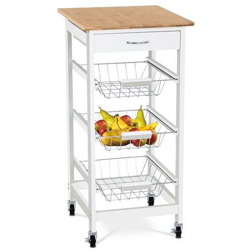 Regál, mdf, bílá, DR-043