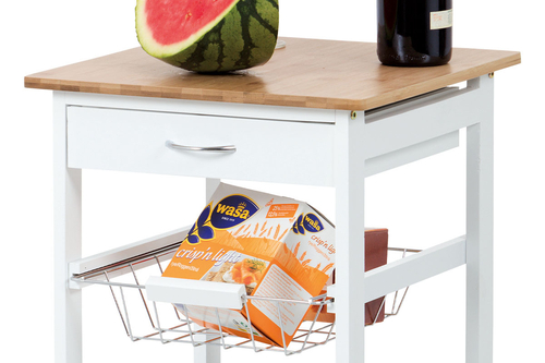 Regál, mdf, bílá, DR-044