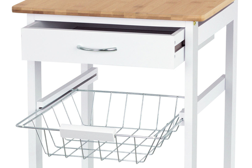 Regál, mdf, bílá, DR-044