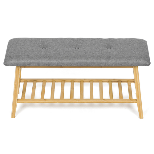 Botník, bambus, přírodní, DR-N1012 GREY2