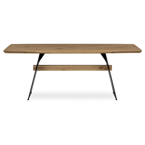 Jídelní stůl 200x100cm, masiv, dub, DS-M200 DUB