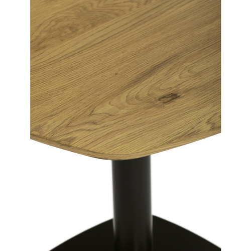 Jídelní stůl 80x80cm, mdf, dub, DT-X7117 OAK