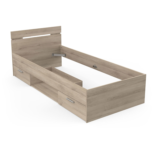 Multifunkční postel 90x200 MICHIGAN dub