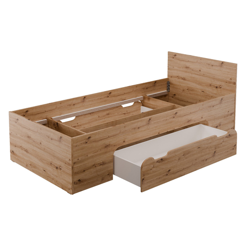 Jednolůžko NEST 90x200 dub Artisan