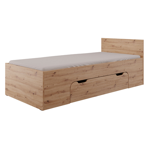 Jednolůžko NEST 90x200 dub Artisan