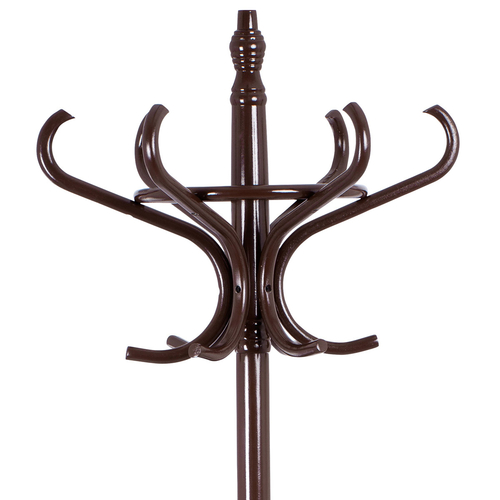 Věšák, masiv, hnědá, F-2059 BR