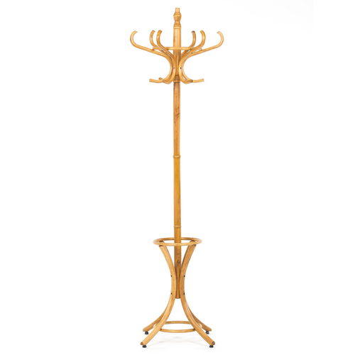 Věšák, masiv, hnědá, F-2059 OAK