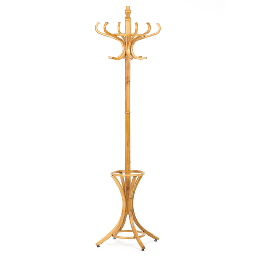 Věšák, masiv, hnědá, F-2059 OAK