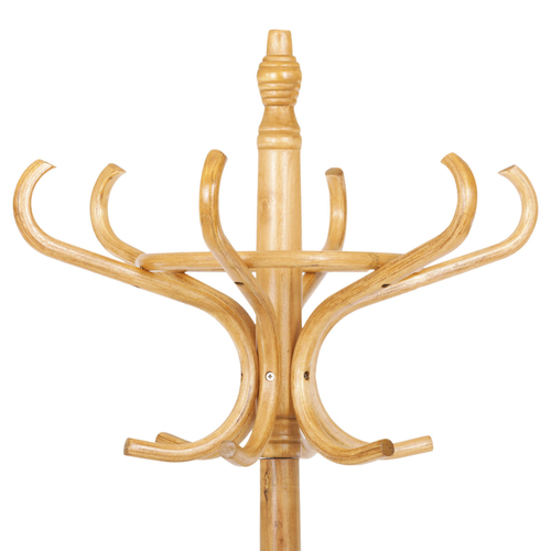 Věšák, masiv, hnědá, F-2059 OAK