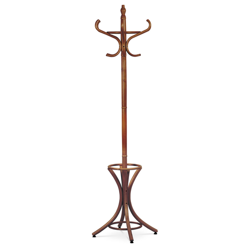 Věšák, masiv, hnědá, F-2059 OAK