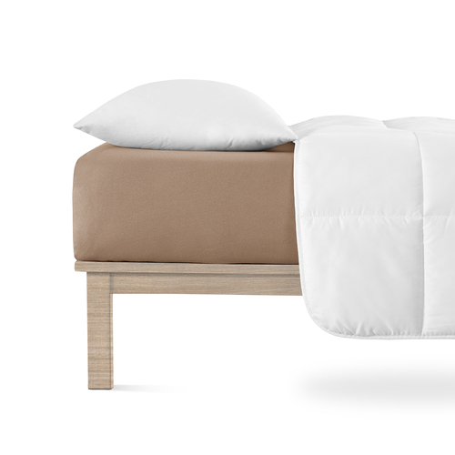 Prostěradlo Andrea Simone boxspring 180x200x35 ořechové