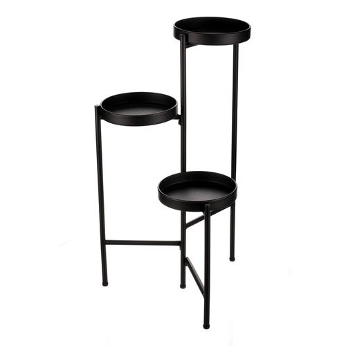 Stojan na květiny - 3 patrový, kovový