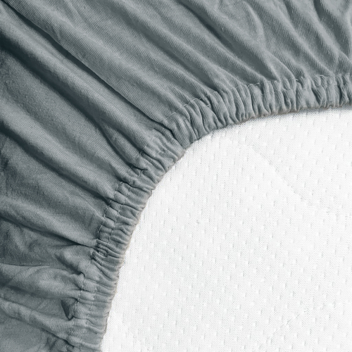 Prostěradlo jersey LUX 180x200 světle šedé