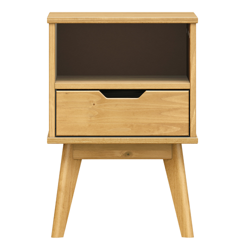 Noční stolek 1 zásuvka BONITO vosk