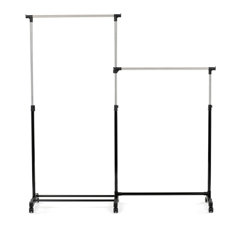 Stojan na šaty, plast, černá, GD-174 BK