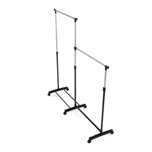 Stojan na šaty, plast, černá, GD-174 BK