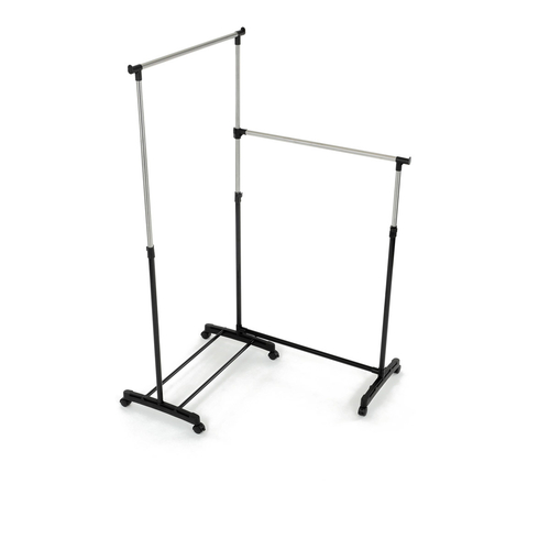 Stojan na šaty, plast, černá, GD-174 BK