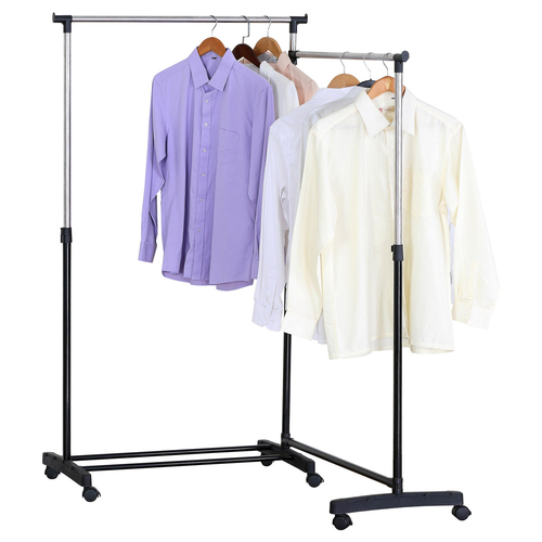 Stojan na šaty, plast, černá, GD-174 BK