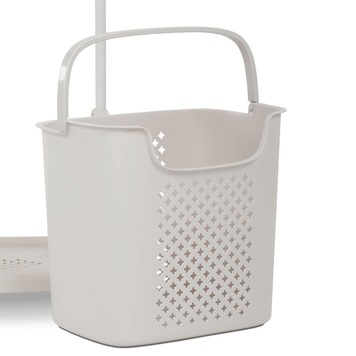 Věšák, plast, bílá, GD-186 BGE