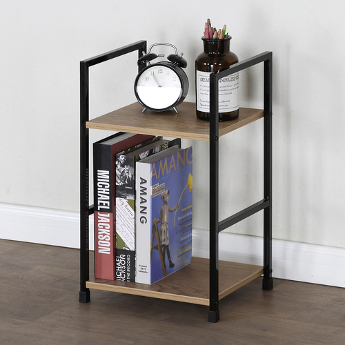 Regál, mdf, hnědá, GD-212 OAK