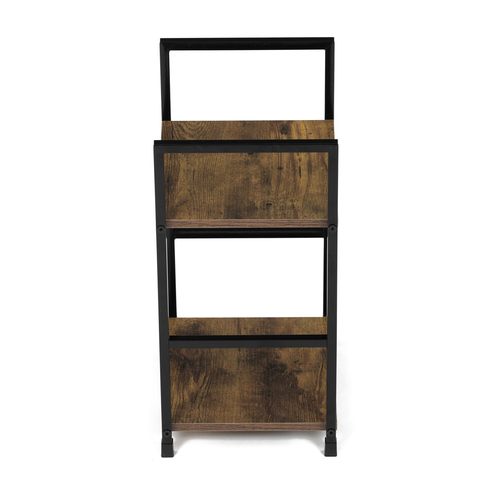 Regál, dřevo, přírodní, GD-212 OLW