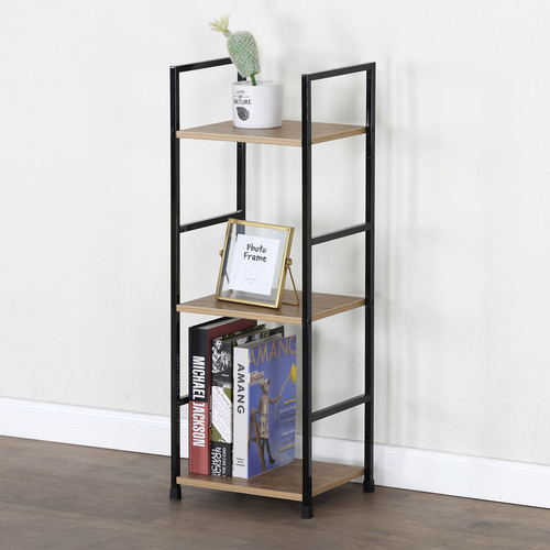 Regál, mdf, hnědá, GD-213 OAK