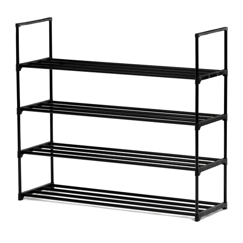 Botník, kov, černá, GD-406 BK