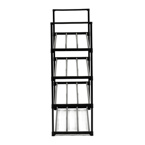 Botník, kov, černá, GD-406 BK