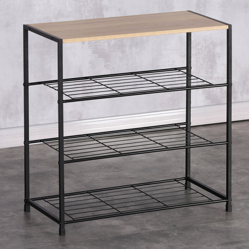 Botník, mdf, hnědá, GD-414 OAK
